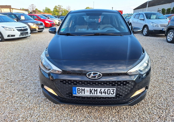 Hyundai i20 cena 32444 przebieg: 155300, rok produkcji 2015 z Kluczbork małe 596
